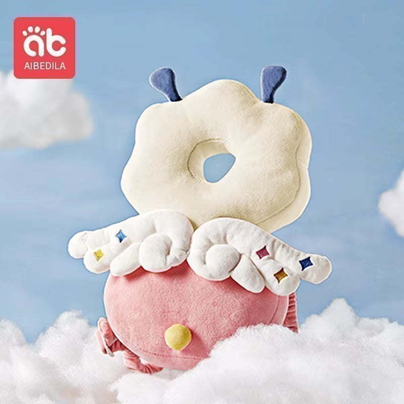 Cartoon Baby Head Protector Pillow – Soft Safety Cushion for Toddlers Ages 1–3 | Newborn Essentials for Moms & Kids