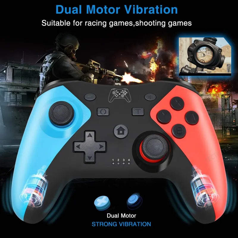 🎮 Ultimate Wireless Gamepad for Nintendo Switch & More
