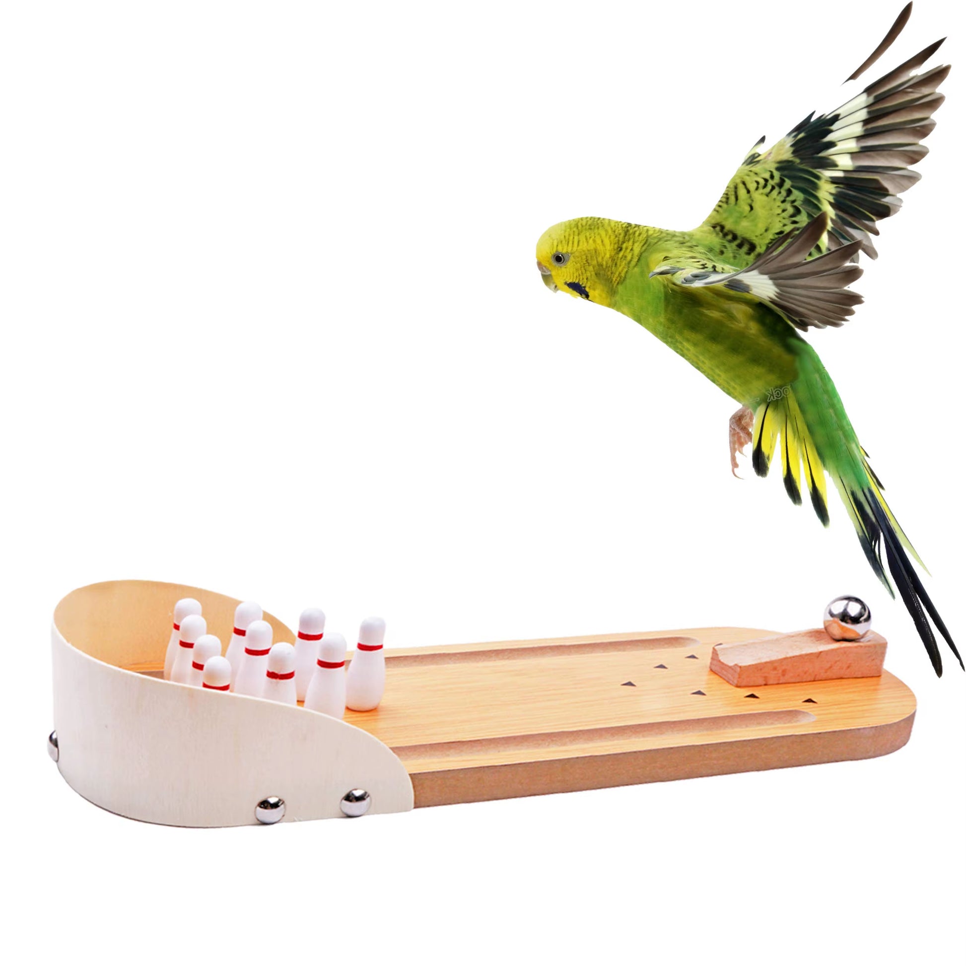 Mini Table top Bowling Game – Wooden Arcade Desk Toy for Stress Relief & Fun | Great Gift for Kids, Men & Women