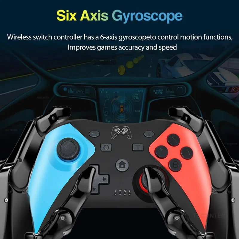 🎮 Ultimate Wireless Gamepad for Nintendo Switch & More